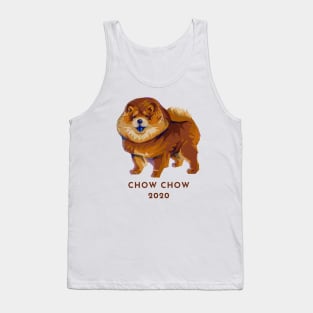 Cute Modern Chow Chow Dog Doggo Puppy - Vote Chow Chow 2020 Tank Top